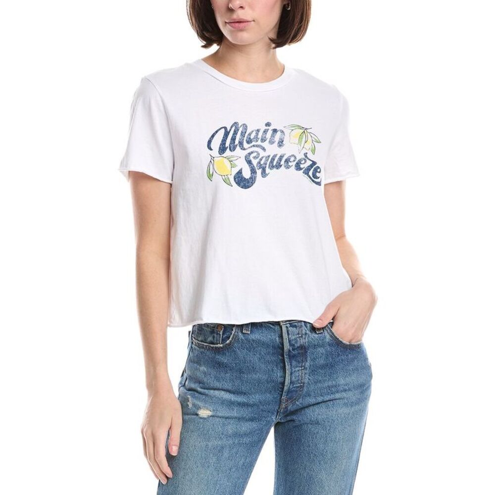 Michael Stars Womens  Main Squeeze T-Shirt, White